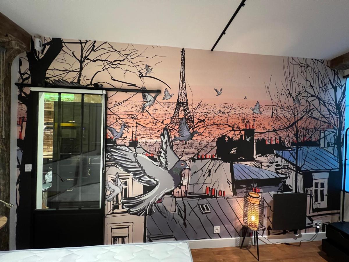 Good Vibes Luxurious Loft In Paris 11Th, With Ac & Table Football Exterior photo