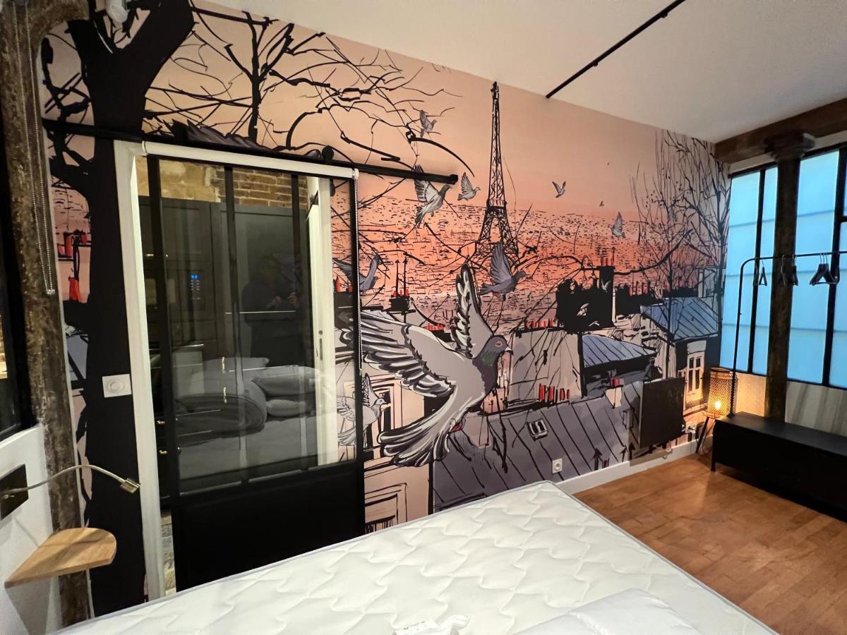 Good Vibes Luxurious Loft In Paris 11Th, With Ac & Table Football Exterior photo